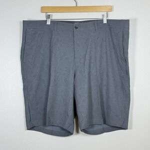 Nike Golf Mens Modern Fit Shorts 42 Gray Camo Dri-FIT Performance Activewear